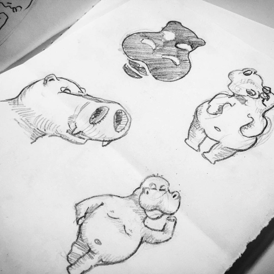 Hippograph Sketches