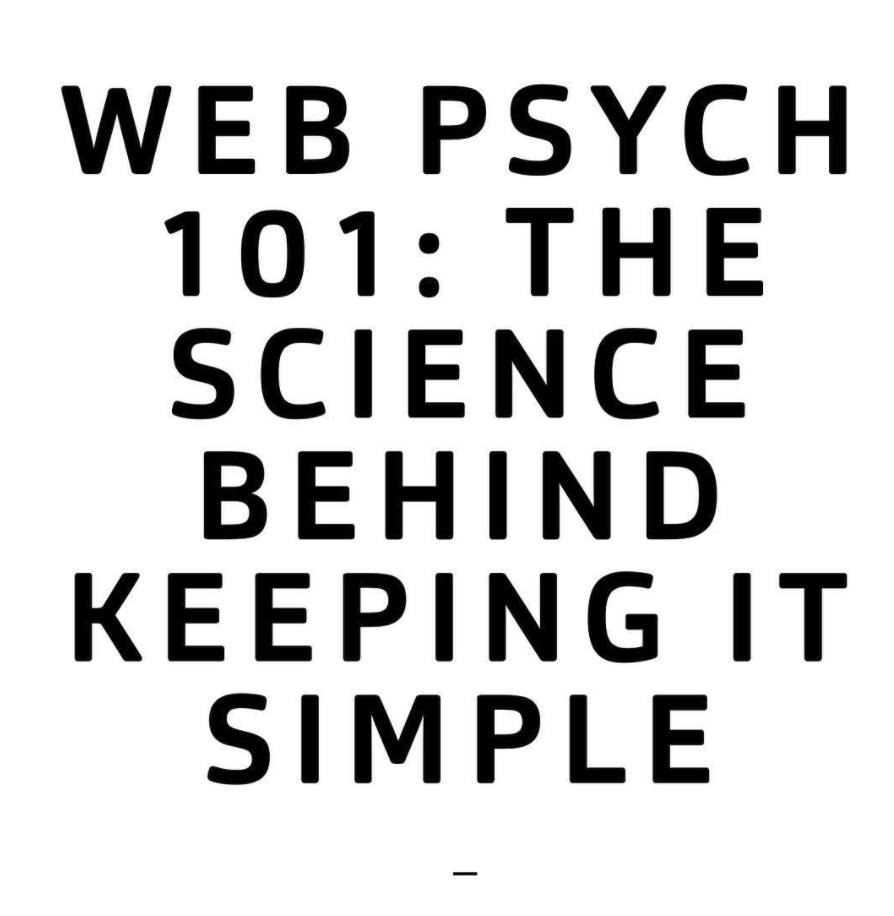 Web Psych 101