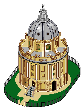 Radcliffe Camera Radcam isometric